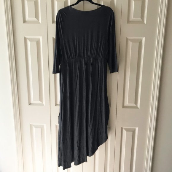 NEW Lane Bryant Drape Front Maxi Dress 14/16 - Picture 4 of 7